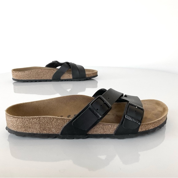 Birkenstock, black sandals - Picture 8 of 12